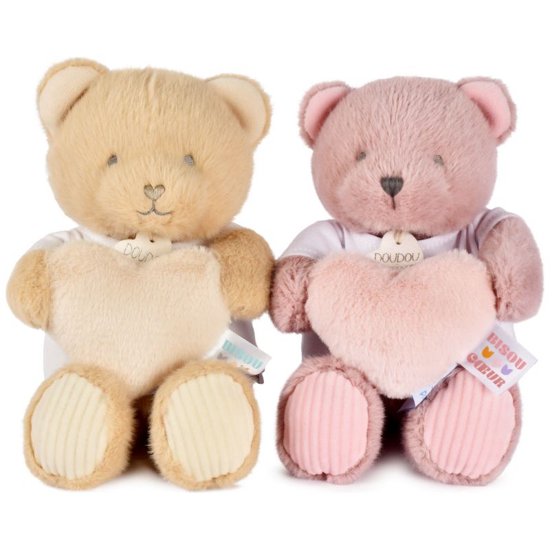 Peluche Ours Cœur Unicef Bisous doux (24 cm) Doudou et Compagnie Produit 7