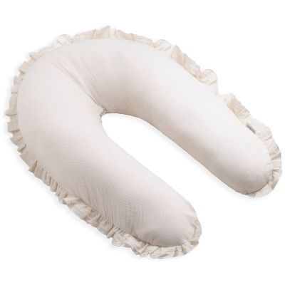 Coussin d'allaitement Calm Warm Linen  par Baby's Only