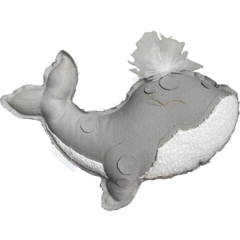 Mobile baleine gris Sebastien Cotton&Sweets