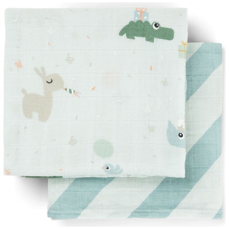 Lange lot de 2 Celebration Bleu Done by Deer Produit 1