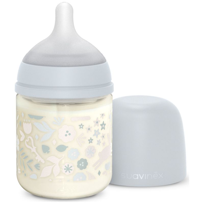 Biberon en verre tétine SXPro S Wonderland Bleu (120Ml) Suavinex Produit 3