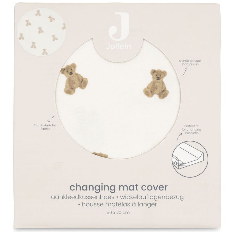 Housse de matelas à langer en jersey Mini Teddy Bear (50 x 70 cm) Jollein Packaging 7