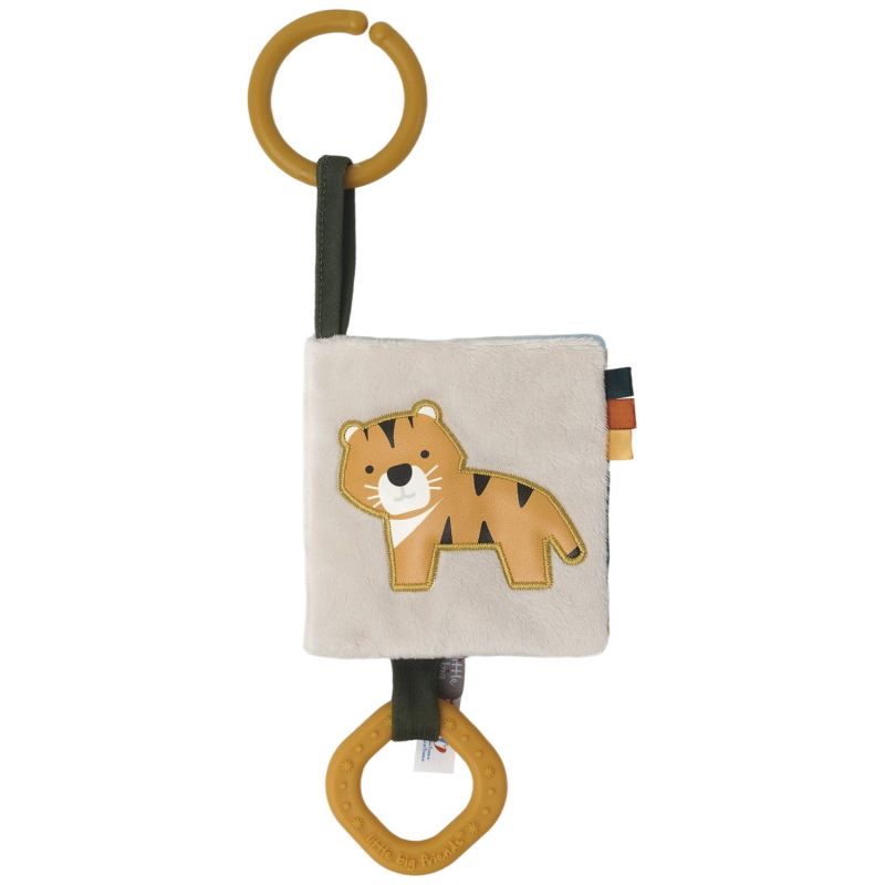 Livre en tissu bébé Jungle Little Big Friends Produit 1