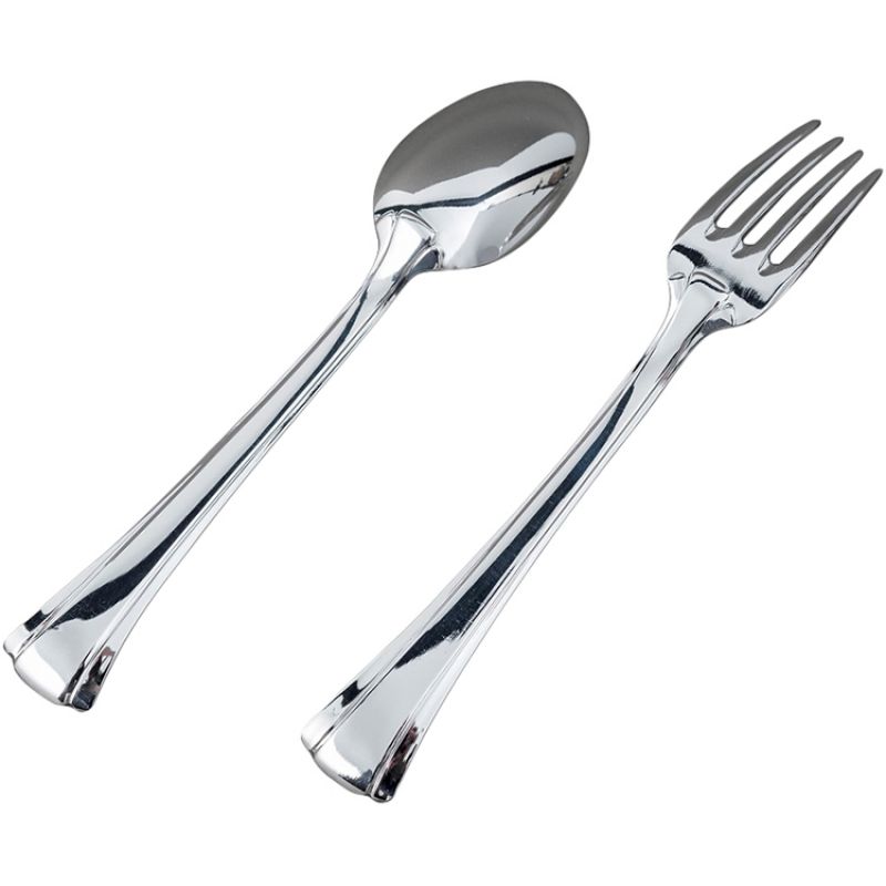 Set de 2 couverts bébé Olympe dans son coffret (métal argenté) Daniel Crégut