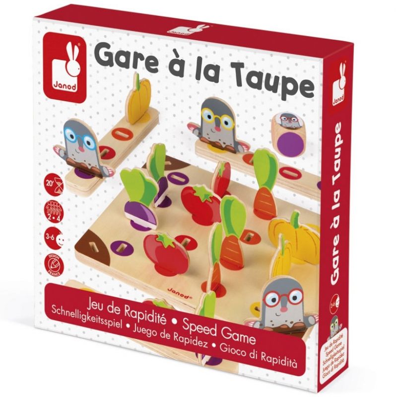 Jeu de société Gare à la taupe Janod