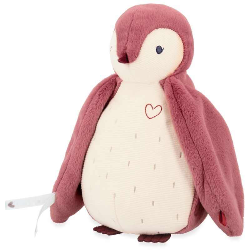 Peluche enregistreuse vocale et bruits blancs Manchot rose (25 cm) Kaloo Produit 1