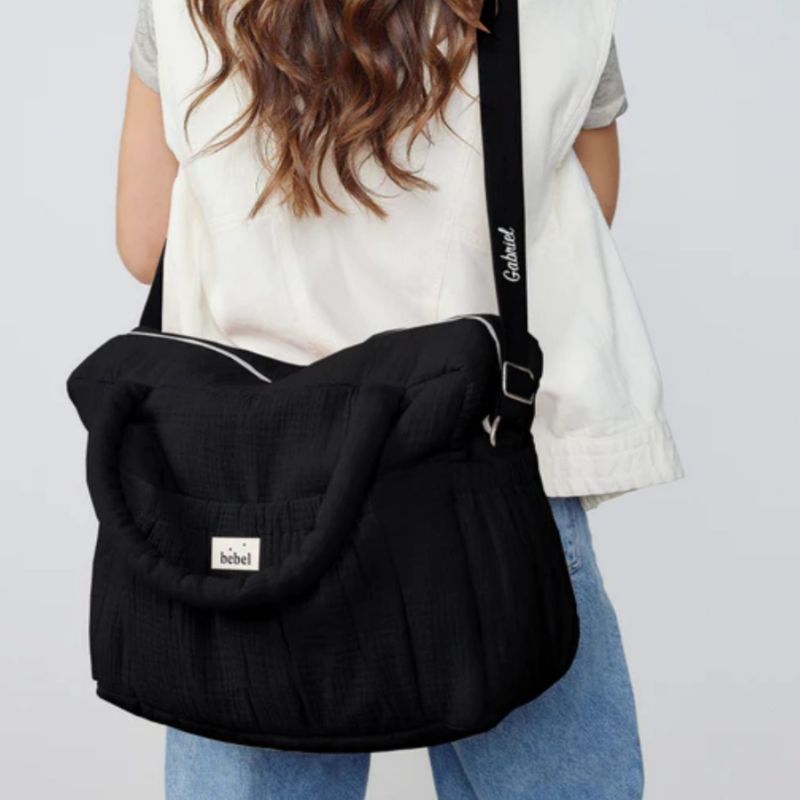 Sac à langer à anses noir réglisse Comme un bonbon BEBEL Produit 7