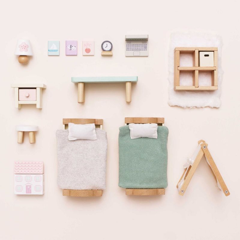 Chambre des enfants pour maison de poupée en bois FSC Le Toy Van Ambiance 3