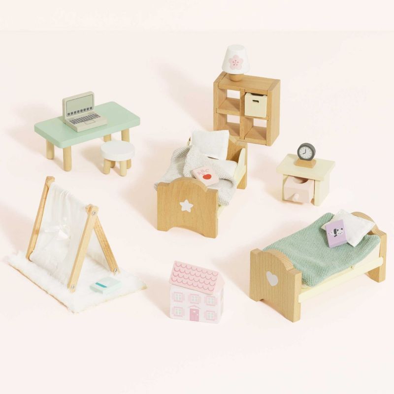 Chambre des enfants pour maison de poupée en bois FSC Le Toy Van Ambiance 4