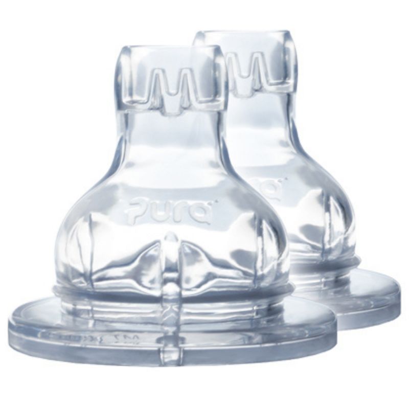 Lot de 2 embouts à bec d'apprentissage en silicone Pura