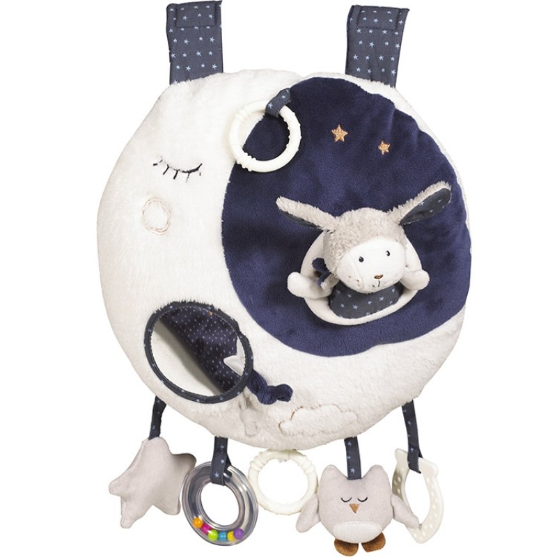 Jouet d'éveil musical et lumineux Lune Merlin Sauthon
