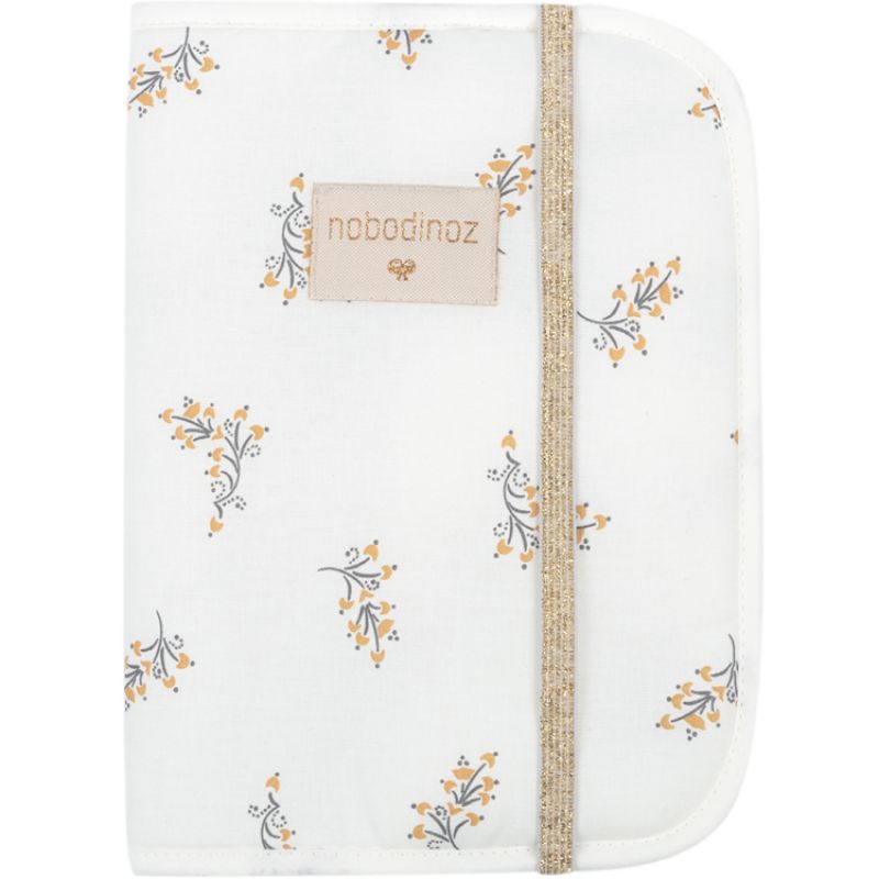 Protège carnet de santé Poema Flore Nobodinoz