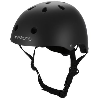 Casque noir (3-7 ans, 50-54 cm)