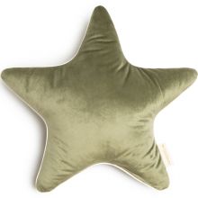 Coussin étoile Aristote Olive Green (40 cm)  par Nobodinoz