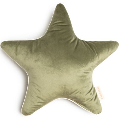 Coussin étoile Aristote Olive Green (40 cm) Nobodinoz
