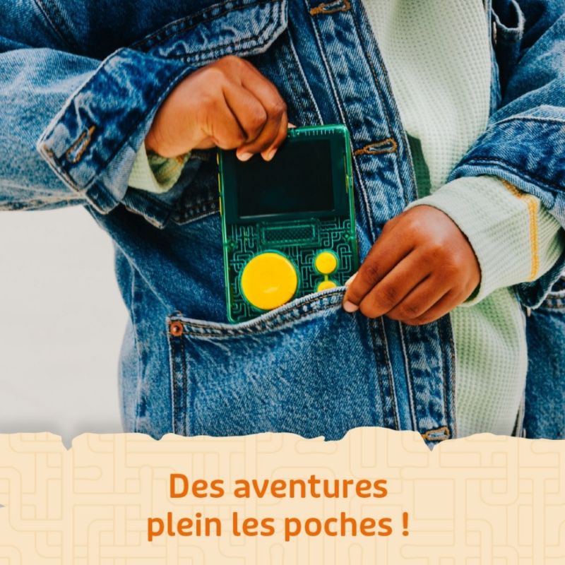 Baladeur interactif Flam avec coque verte Lunii Ambiance 6