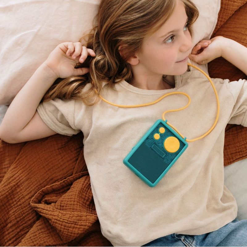 Baladeur interactif Flam avec coque verte Lunii Ambiance 7