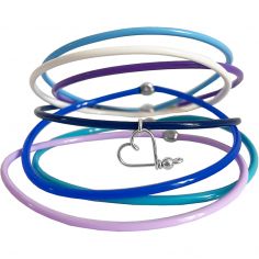 Bracelet semainier Lovely Winter argent - Padam Padam