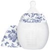 Biberon X Tartine et Chocolat Toile de Jouy Bleu (240 ml) Elhée Produit 1