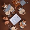 Boîte à musique Timo orange (16 cm) Doudou et Compagnie Ambiance 6
