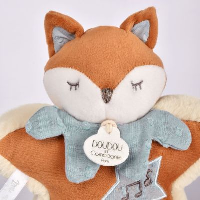 Boîte à musique Timo orange (16 cm)