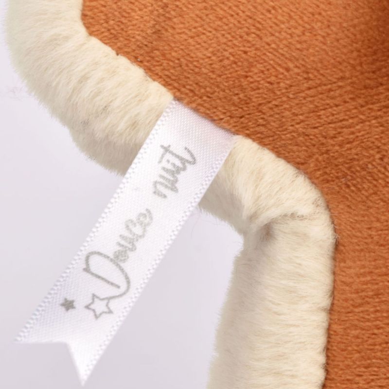 Boîte à musique Timo orange (16 cm) Doudou et Compagnie Ambiance 5
