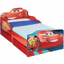 Lit enfant P'tit Bed Design Flash MsQueen avec tiroirs de rangement (70 x 140 cm)  par Worlds Apart