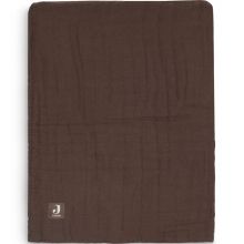 Couverture en coton froissé Chestnut (75 x 100 cm)  par Jollein