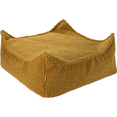 Pouf Ottoman Square Mapple molletonné  par Wigiwama