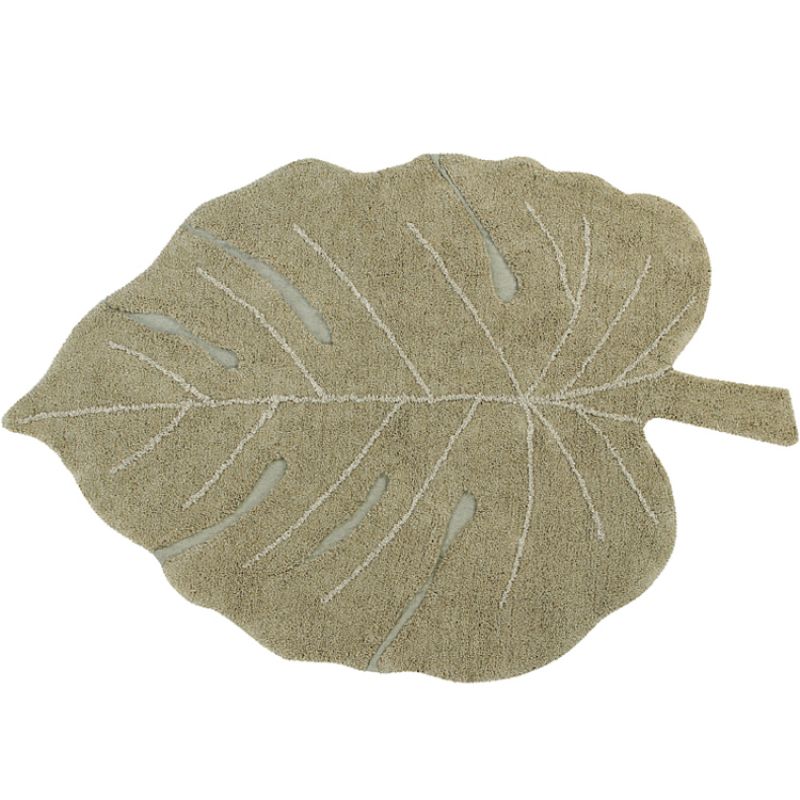 Tapis lavable Monstera olive (120 x 180 cm) Lorena Canals Produit 1 grande taille