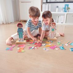 Puzzle aimanté Vêtements (68 pièces)