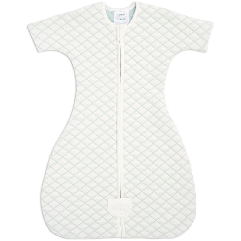 Gigoteuse 4 saisons ajustée crème et mint TOG 1,5 (70 cm) aden + anais