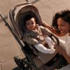 Poussette citadine Balios S avec nacelle S Lux 2026 Almond Beige Cybex Ambiance 3