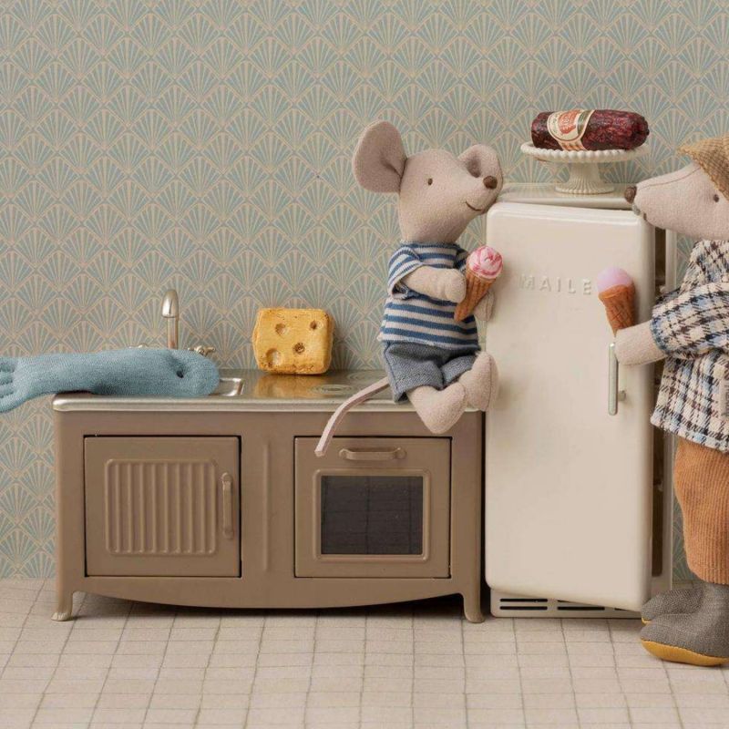 Ensemble de pêche souris Maileg Ambiance 3