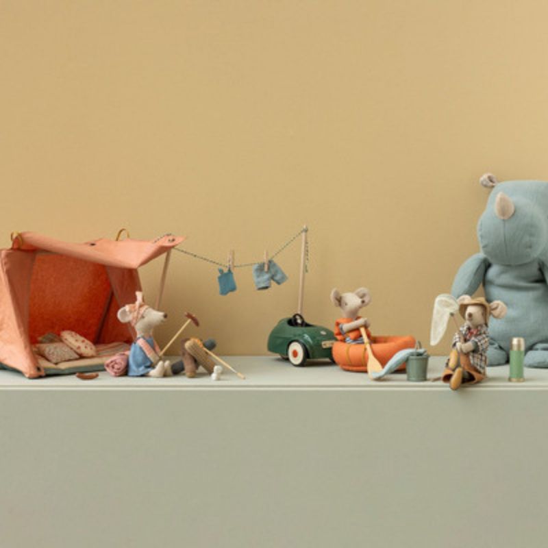 Ensemble de pêche souris Maileg Ambiance 4