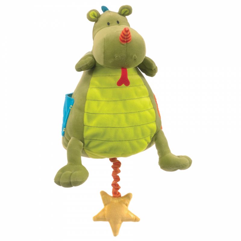 Walter peluche musicale dragon (25 cm) Lilliputiens