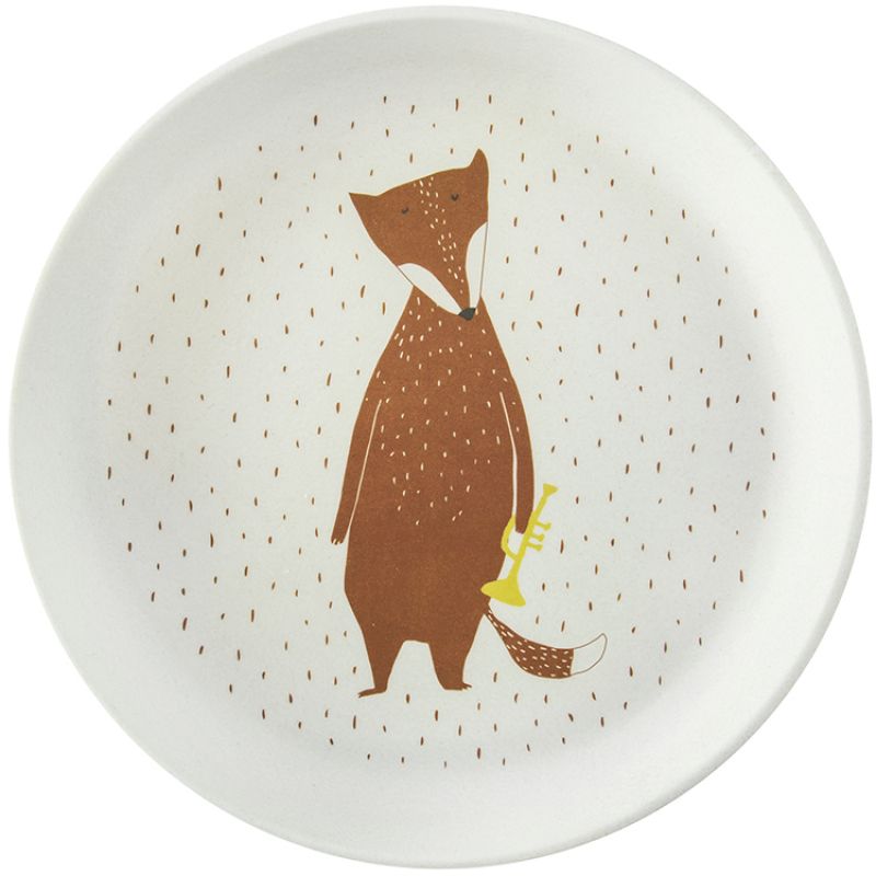 Assiette plate Mr. Fox Trixie