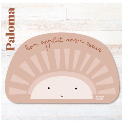 Set de table Paloma soleil personnalisable