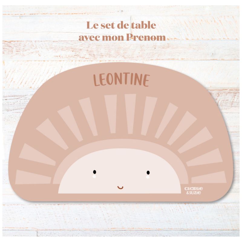 Set de table Paloma soleil personnalisable Charlie et Suzie Ambiance 1