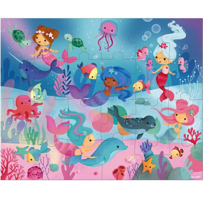 Puzzle Sirènes (24 pièces) Janod