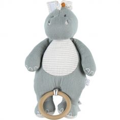 Peluche musicale en mousseline bio Stégi le stégosaure TSO (32 cm) - Noukie's
