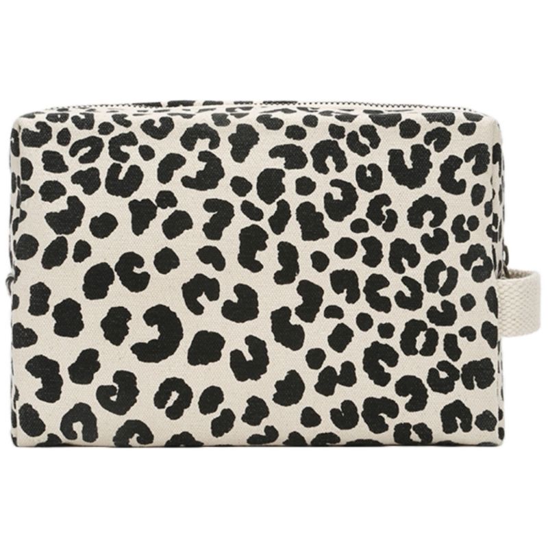 Trousse de toilette Leon Léopard Ecru Hindbag Produit 3