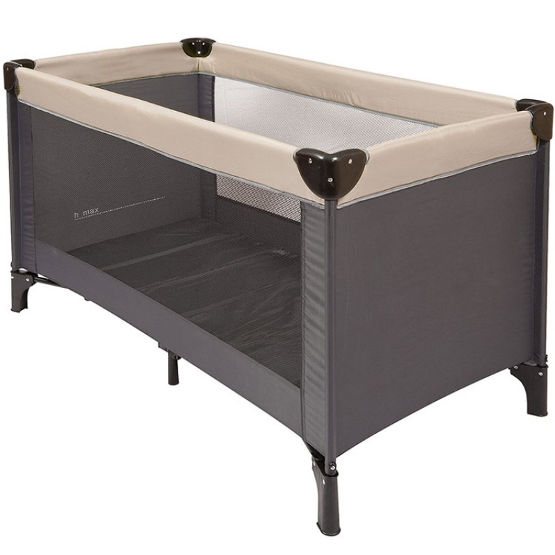 Lit parapluie gris beige Nattou