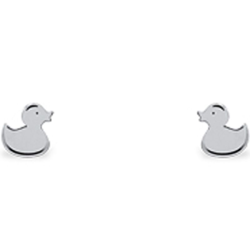 Boucles d'oreilles Mini Coquine canard (argent 925°) Coquine