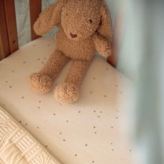 Drap housse en jersey Twinkling Sea Green (60 x 120 cm)