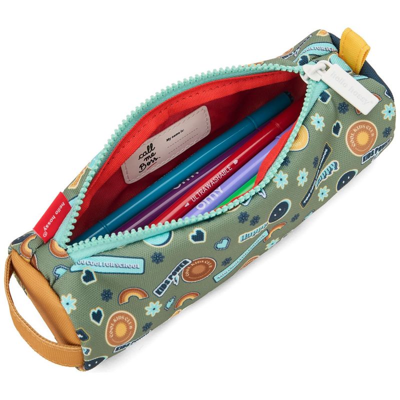 Trousse simple compartiment Smiley Hello Hossy Produit 5