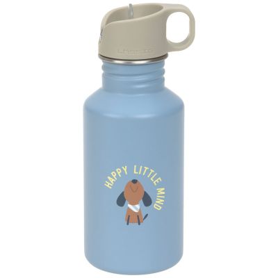 Gourde pour enfant inox Pattern Party bleu et vert