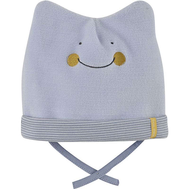 Bonnet Petit Yeti ciel (3-6mois) Sucre d'orge