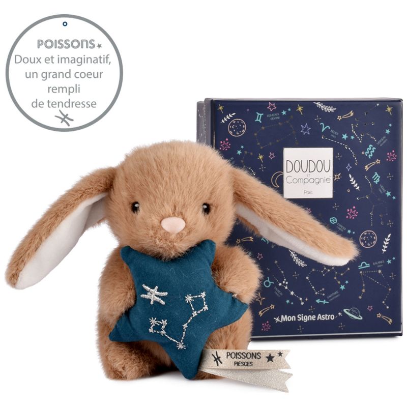Doudou Astro Poissons (12 cm) Doudou et Compagnie Produit 1