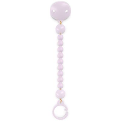 Attache sucette silicone Colour Essence mauve Suavinex